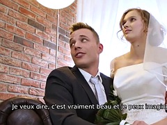 VIP4K. Married couple decides to sell brides pussy forever