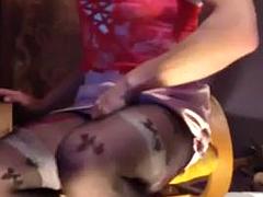 Travestiet, Fetisj, Hardcore, Ondergoed, Masturbatie, Nylonstof, Shemale, Alleen