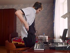 Watch this kinky Russian mature get busted and humiliated in Shame4K!