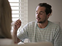 Mačiatko, Veľké kozy, Blondína, Kuřba, Podvádzanie, Creampie, Hardcore, Kozičky