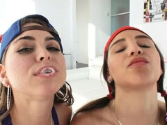 Riley Reid & Abella Danger's ALL-STAR DOUBLE BJ!!!