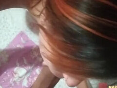 Redhead Step Sister Takes Rough Anal From Brother - Big Ass Brazilian Teen Gaped Hard