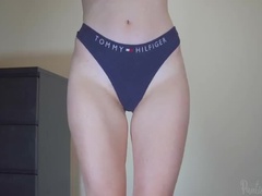 Stor klitoris, Kameltå, Närbild, Hårig, Hd, Hemmagjord, Milf, Trosor