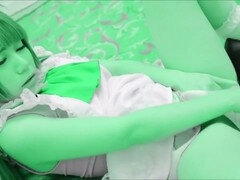 日本人, オナニー, ナイロン, おもちゃ