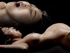 Emiri Momota Cumflation - Asian Babe Taking Load After Load of Cum Inside Her Pussy and Belly