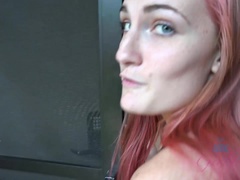 Her bubblegum pussy feels great in Hawaii