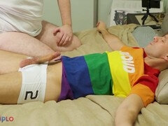 Røv, Stor pik, Kæreste, Buttet, Par, Sædskud, Homoseksuel, Legetøj