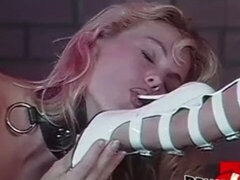 Anal, Blonde, Bondage, Brunette brune, Domination, Lesbienne, Fessée, Rétro ancien