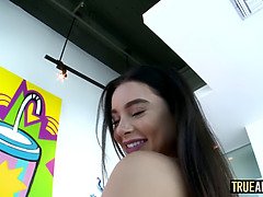 Lana Rhoades has her perfect ass gaped