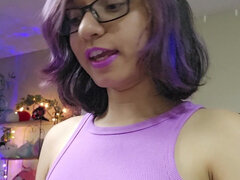 18 anni, Amatoriale, Americano, Linguaggio sporco, Occhiali, Latina, Solo, Ragazza