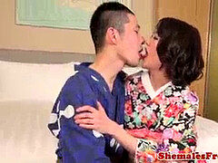 Enthousiasteling, Anaal, Aziatisch, Ladyboy, Shemale