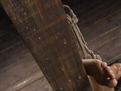 Bdsm, Svart, Bondage, Dominans, Fingering, Förödmjukelse, Naturlig, Bestraffning