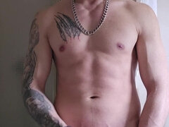 Amateur, Grosse bite, Tir de sperme, Homosexuelle, Allemand, Fait maison, Solo, Tatouage