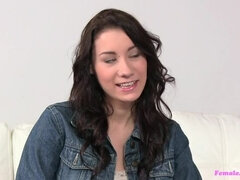 Enthousiasteling, Vrouw, Vingeren, Lesbisch, Likken, Kantoor, Kut duiken