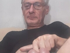 素人, ヨーロピアン, 手コキする, マッサージ, 熟年, ガリガリ, 一人