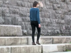 Cul, Mature, Petite femme, Chatte, Cheveux courts, Nénés