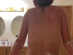 A Little Soapy Butt Tease