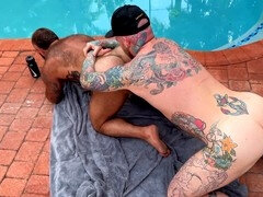 Anal, Stor pik, Homoseksuel, Behåret, Røv slikning, Tatovering