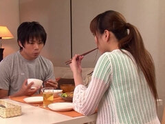 Éjaculation interne, Tir de sperme, Queue, Fait maison, Japonaise, Mature, Maman, Épouse