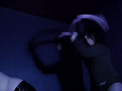 In den arsch, Sadomasochismus, Paar, Weibliche domination, Selbstgemacht, Bestrafung, Sklave, Strapon