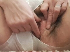 Amerikansk, Cougar, Hanrej, Sperma shot, Mogen, Mamma, Nylon, Solo