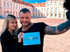 Duży kutas, Blondynka, Obciąganie, Styl na pieska, Hotel, Lizanie, Punkt widzenia, Cipka