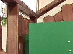 The secretary is sexually punished by the employer with his long cock inside her ass