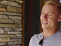 Nympho stud enjoys fucking his best friend in the ass missionary