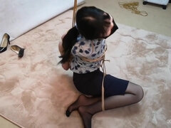 Chinese Bondage - Yang Ruis Stewardess Suit