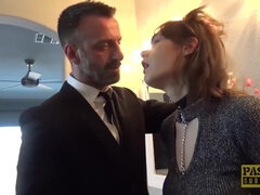 Brits, Sperma in mond, Dominatie, Hardcore, Hd, Natuurlijke tieten, Ruw, Speelgoed