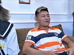 아시안, 큰 가슴, 중국인, 하드코어, 고함치는, 청소년, 젖가슴