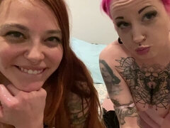 Gorgeous Lady and Baby's stripping dirt