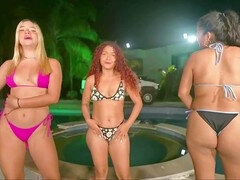 Latina foot fetish fun with some serious pussy sucking