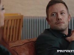 Velké péro, Brunetka, Vlasaté, Honění, Hd, Podpatky