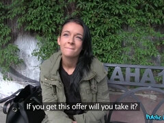 Kotě, Brunetka, Auto, Creampie, Evropské, Peníze, Venku, Různé pohledy