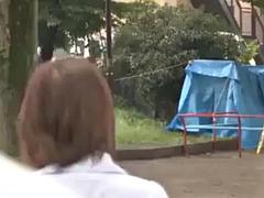 Japanese Wife Gives Herself To A Group Of Homeless Men