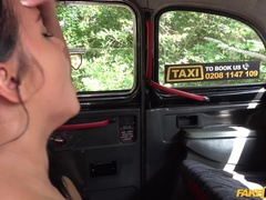 Tattoo teen fucked hard by cabbie