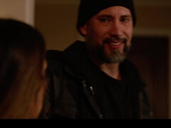 Πρωκτικό, Μελαχροινή, Φόρεμα, Φετιχ, Κοντά μαλλιά, Χτύπημα, Τεράστιος, Τρίο