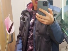 Amateur, Salle de bains, Tir de sperme, Masturbation, Solo