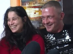 금발의, 흑갈색 머리, Hd, 집에서 만든, 거대한, 거대한 음경, 자연적인, 쓰리섬