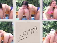 18 anos, Masturbação, Lésbica, Ao ar livre cartaz de rua outdoor, Baixinhoa, Cunete, Adolescente, Câmera de web webcam