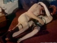 フェラチオ, ヨーロピアン, グローブ, 下着, 淫乱熟女, ストッキング, ヴィンテージ