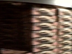 Horny French Dolls Getting Throat Fucked in the Warehouse