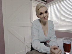 Grote mammen, Blond, Bruinharig, Sperma, Hardcore, Masturbatie, Rijpe lesbienne, Moeder die ik wil neuken