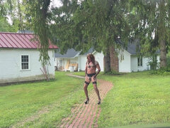 Walking and Posing Outdoors During the Day