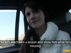 Amateur, Mamada, Coche, Engañando, Estilo perrito, Pajear, Lamidas, Pov