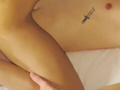 Amatéři, Kuřba, Brunetka, Creampie, Fetiš nohou, Hardcore, Latinské, Stříkání