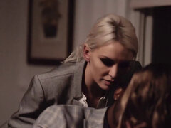 Bundão, Interracial, Meias finas, Sexo grupal a três