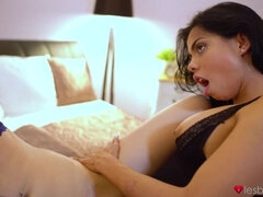 69:an, Fingering, Lesbisk, Slick, Fitta