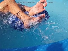 아마추어, 약간 뚱뚱한, 발, 페티쉬, 발 페티쉬, 게이, 머리카락이 많은, 야외의